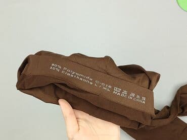 legginsy z wysokim stanem plus size: Legginsy rozmiar L — 4