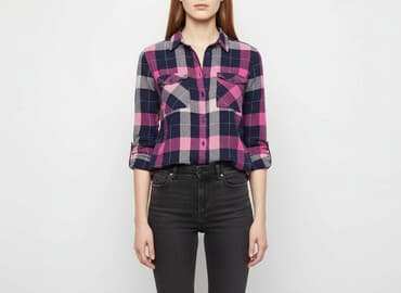 cropp koszula w kratę damska: Cropp, Сорочка жіноча, розмір XS — 1