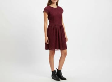 sukienka h m czerwona: Divided, Sukienka damska, rozmiar L — 7