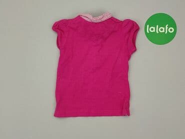 różowa koszulka niemiec: Blouse, 6-9 months, condition - Good — 3