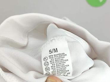 sandalki biale: Spodnie 3/4 damskie, rozmiar S — 4