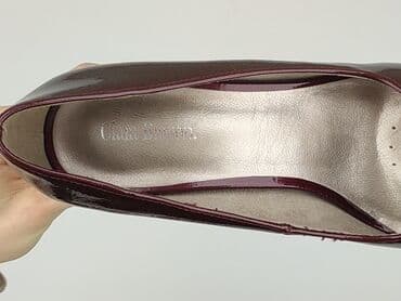 srebrne buty na słupku ccc: Półbuty damskie, rozmiar 39 — 5