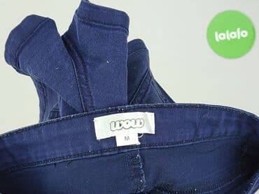 granatowe spodenki damskie: WOW, Szorty damskie, rozmiar M — 4