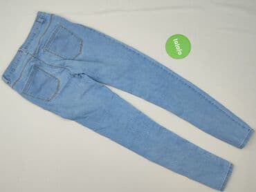 srebrne buty deichmann: Jeansy damskie, rozmiar S — 3