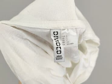 hm bluzki z krótkim rękawem: H&M Divided, Top damski, rozmiar S — 3