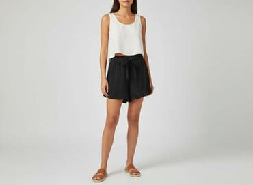 czarne spodenki new yorker: Yessica, Szorty damskie, rozmiar L — 7