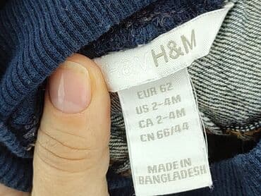 sweterki dla niemowląt na drutach: Sweatpants, H&M, 6-9 months, condition - Good — 4