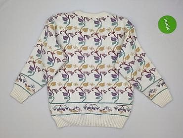 sweter szary: Sweter damski, rozmiar L — 3