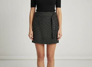 bershka spódnice w kratę: Bershka, Spódnica damska, rozmiar S — 1