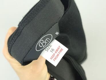 spódnice midi plisowane czarne: BM, Spódnica damska, rozmiar 2XL — 4