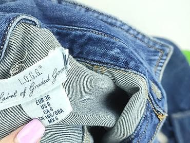 dżinsowy kombinezon damski: H&M L.O.G.G., Kombinezon damski, rozmiar S — 4