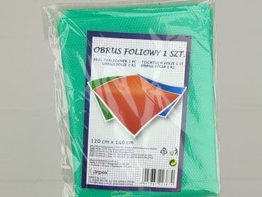 Foliowy obrus w kolorze zielonym, pakowany pojedynczo, idealny do — 1