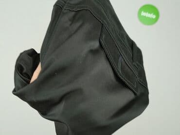 czerwone spodnie z lampasami: Spodnie 3/4 damskie, L — 4