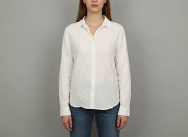 body biale z kolnierzykiem: Koszula damska, rozmiar S — 6