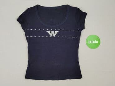 tommy hilfiger t shirt damski granatowy: W, T-shirt damski, rozmiar S — 2