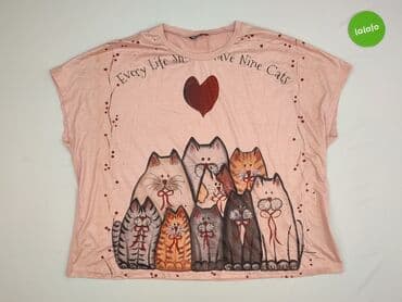 indicode t shirty: Shein Curve, T-shirt damski, rozmiar 4XL — 2