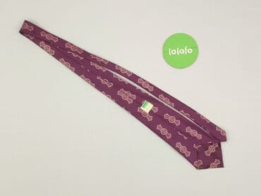 złote dodatki do zielonej sukienki: Tie, color - Claret, condition - Very good — 3