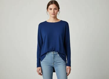 bluzki basic długi rękaw: Oodji, Bluzka damska, rozmiar S — 7