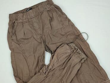 Women: Cropp, Material trousers for women, size 2XS (EU 32) — 1