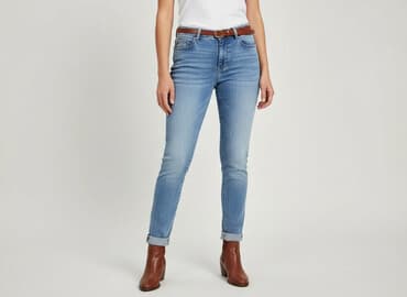 spodnie jeansowe diesel: Jeansy damskie, rozmiar S — 7