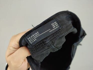 zara woskowane spodnie: Zara, Jeans for women, size S (EU 36) — 4