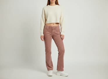 buty na koturnie w ccc: Spodnie materiałowe damskie, rozmiar M — 7