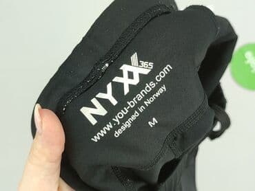 czarne legginsy z wysokim stanem push up: NYX, Legginsy Sportowe damskie, rozmiar M — 4