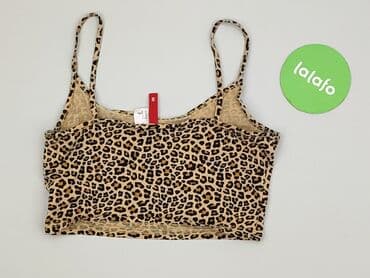 spodnie w panterkę h m: H&M Divided, Top damski, rozmiar S — 3