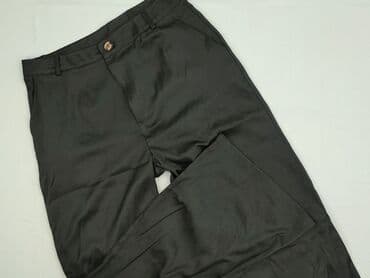 Women: Material trousers for women, size XL (EU 42) — 1