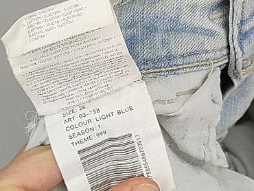 jeans amicci: Fishbone, Spodnie 3/4 damskie, rozmiar XS — 7