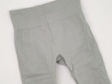 legginsy ocieplane prążkowane: Legginsy Sportowe damskie, rozmiar L — 2