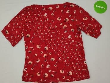 bluzki w czerwone róże: Bluzka damska, rozmiar L — 3