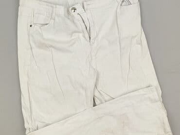 spodnie woskowane białe: Men's trousers, size XL — 1