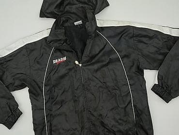 Męska kurtka sportowa DRAGON Sport, rozmiar M/L - Kolor: czarny z
