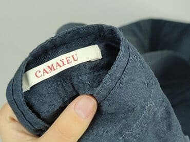 jeansy damskie moro: CAMAIEU, Spodnie materiałowe damskie, rozmiar S — 4