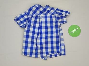dsquared2 koszulki: Shirt 5-6 years, condition - Perfect, pattern - Cell, color - Blue — 3