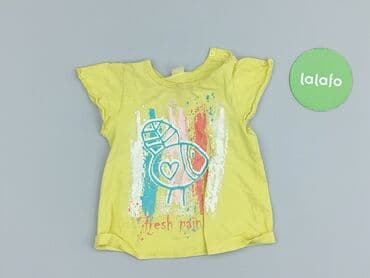 krótkie spodenki niemowlęce 74: T-shirt, 12-18 months, condition - Perfect — 2
