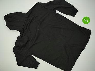 sweter czarny: H&M Divided, Bluza z kapturem damska, rozmiar XL — 3