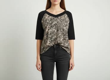 bluzki na wiosnę damskie: Women's blouse, size M — 1