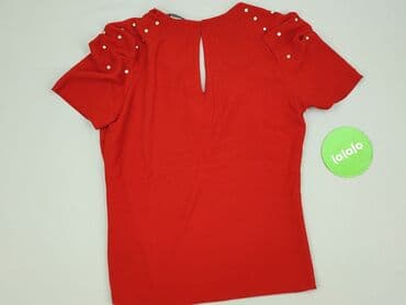 czerwone sandaly ccc: Zara, Bluzka damska, rozmiar S — 3