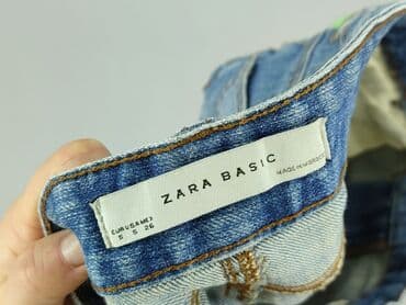 srebrne szorty: Zara, Szorty damskie, S w lalafo.pl — 4 srebrne szorty: Zara, Szorty damskie, S — 4