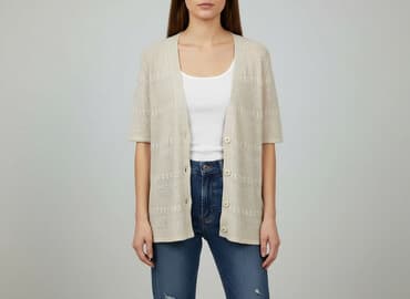 sukienki z kaszmiru: Kardigan damski, rozmiar L — 6