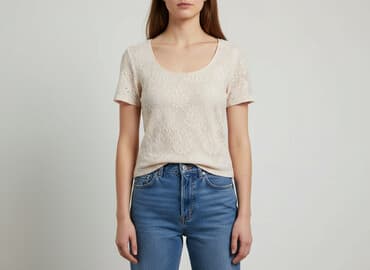 rozowa bluzka na impreze: H&M, Women's blouse, size M — 1