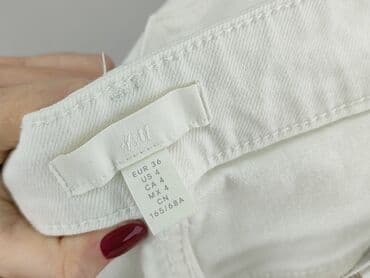 dżinsy białe: H&M, Jeans for women, size S — 4