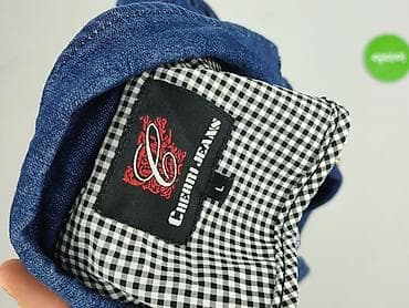 kurtka damska l: DENIM JEANS, Kurtka jeansowa damska, rozmiar L — 6