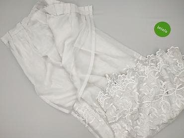 decathlon pl: Biała firana z haftem – elegancka, lekko transparentna - Kolor — 3