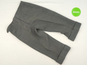 spodnie ze szwem z przodu: Spodnie materiałowe damskie, rozmiar M — 3