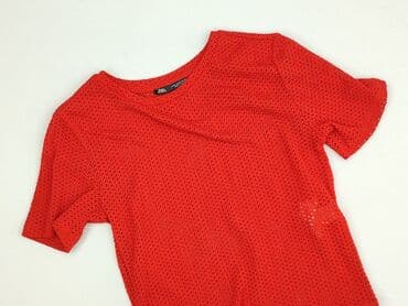reserved czerwona bluzki: Zara, Bluzka damska, rozmiar S — 1