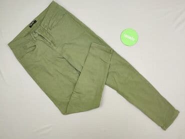 zielone jeansy damskie: Tom Rose, Spodnie materiałowe damskie, rozmiar L — 2