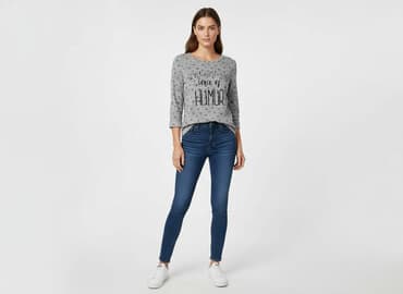 smieszne bluzy: CKH Clockhouse, Bluzka damska, rozmiar M — 6